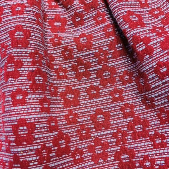 ORIGAMI Drop Waist Party Dress Girls 2 2T Red Holidays Christmas Toddler Girl - Picture 3 of 5